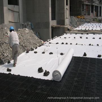 Tissu géotechnique en polyester non tissé à aiguille